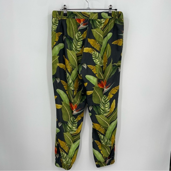 SHILLA Exotic floral tropical jogger pants size M - Picture 6 of 10